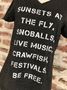 "NOLA To Do List" Ladies' Relaxed Jersey Short Sleeve V-neck Tee