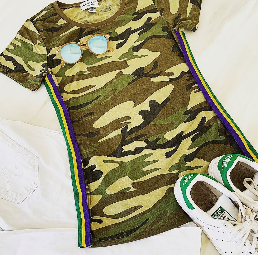 mardi gras camo shirt