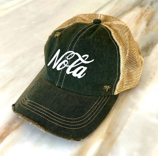 Picture of NOLA Hat (Dark Green)