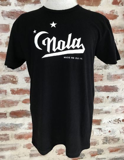 NOLA Made Me Do It Unisex Cotton Crew Neck Tee