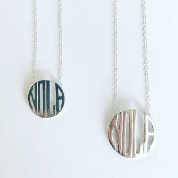 "NOLA Monogram" Charm Necklace "NOLA Monogram" Charm Necklace