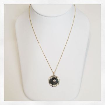 "ASH Coordinates" 14KY Gold Charm Necklace "ASH Coordinates" 14KY Gold Charm Necklace