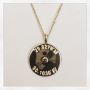 "ASH Coordinates" 14KY Gold Charm Necklace