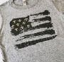 Picture of Fleur De Lis Flag Gray
