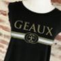 Picture of Geaux Black & Gold Black