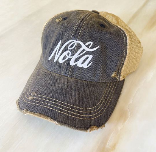 Picture of NOLA Hat (Vint. Navy)